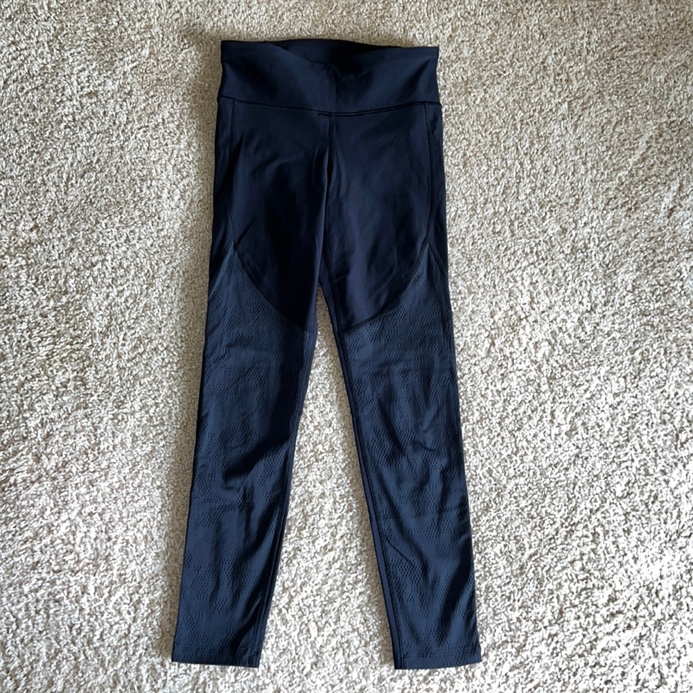 Under Armour leggings with mesh detail